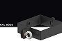 Хомут для трубы Galeco для системы STAL 2 D 125/80*80 мм, RAL 9005