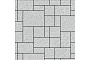 Плитка тротуарная SteinRus Инсбрук Альпен Б.7.Псм.6, Old-age, белый, толщина 60 мм