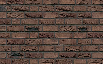 Кирпич облицовочный Westerwaelder Klinker WK920 Ruhrtal Mangan, 210*100*65 мм