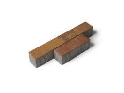 Плитка тротуарная Паркет Б.4.П.6 листопад гладкий осень, 180*60*60 мм