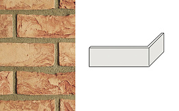 Плитка угловая Terca Orchidee Rose, 215*65*102*22-25 мм
