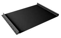 Фальцевая кровля Grand Line Кликфальц® Rooftop Бархат RAL 9005