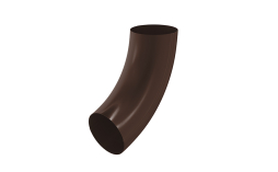 Колено универсальное Aquasystem PE dRain RAL 8017 D 90 мм