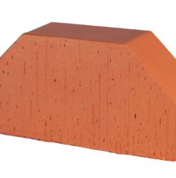 Печной кирпич фигурный полнотелый Lode Janka F7 гладкий, 250*120*65 мм