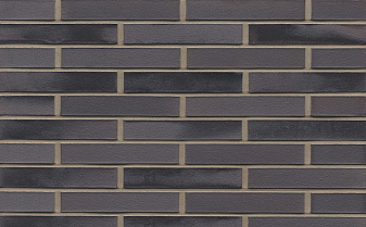 Кирпич клинкерный Muhr 15 Schwarz-bunt Edelglanz гладкий, 290*60*52 мм