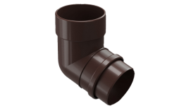 Колено Docke LUX 72 градуса, шоколад