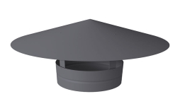 Дымник на трубу Grand Line круглый D 250 мм Satin RAL 7004