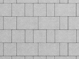 Плитка тротуарная Старый город Б.1.Фсм.8 стоунмикс белый, комплект 3 шт, толщина 80 мм