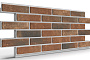 Термопанель на пенополистироле (ППС) с клинкерной плиткой BestPoint Loft Brick Chili 1145*470*40 мм