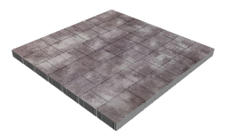Плитка тротуарная SteinRus Новый город Лион Б.9.Псм.6, Native, Мокко, толщина 60 мм