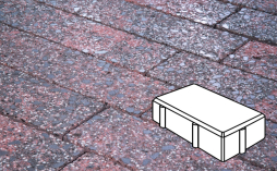 Плитка тротуарная Готика, City Granite FINERRO, Брусчатка В.2.П.10/Г.2.П.10, Дымовский, 200*100*100 мм