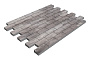Плитка тротуарная SteinRus Прямоугольник А.6.П.4, гладкая, Умбра, 200*100*40 мм