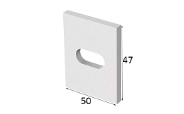 Термомост для кронштейнов HILTI Light VFH 2.0, MFT-ISO HS, 47*50*5 мм