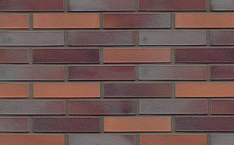 Кирпич клинкерный Westerwaelder Klinker Nr 12 Blaurot-bunt, 240*115*52 мм