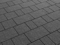 Плитка тротуарная Старый город А.1.Фсм.4 гранит черный, комплект 3 шт, толщина 40 мм