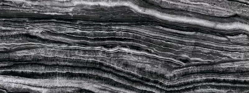 Керамогранит KERAMA MARAZZI Гемма черно-белый лаппатированный обрезной, 3200*1195*6 мм