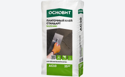 Плиточный клей Основит Стандарт Базпликс АС10 25 кг