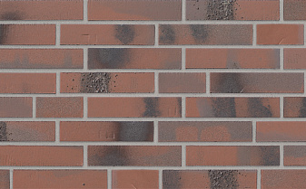 Клинкерная плитка под кирпич Stroeher Brickwerk, 654 flammenrot, 240*71*12 мм