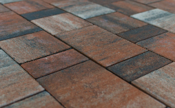 Плитка тротуарная BRAER Старый город Ландхаус Color Mix тип 4 Койот, толщина 80 мм