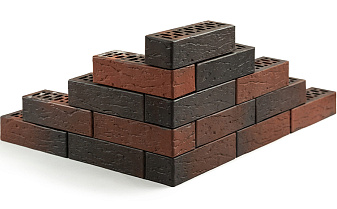 Кирпич клинкерный VOLGABRICK №70 флэш рустированный, 250*85*65 мм