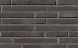 Клинкерная плитка под кирпич Stroeher Glanzstueck № 1 рельефная, 440*52*14 мм