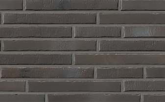 Клинкерная плитка под кирпич Stroeher Glanzstueck № 1 рельефная, 440*52*14 мм