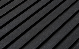 Фасадная панель CM Wall Black wood 3000*219*26 мм