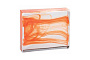 Стеклоблок S.Anselmo Cloud Orange, 121*116*53 мм