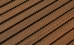 Реечная фасадная панель из ДПК CM Wall Dual Teak (Тик), 3000*219*26 мм