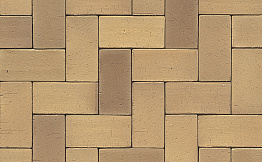 Клинкерная брусчатка Muhr №06 Hellbraun-bunt, 200*100*40 мм