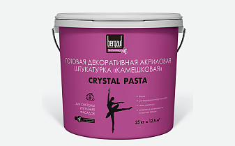 Bergauf CRYSTAL PASTA камешковая, 25 кг
