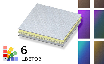 Алюминиевая композитная панель SIBALUX SBL A2 CHAMELEON