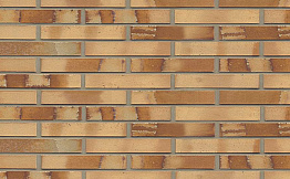 Кирпич клинкерный Muhr 06S Hellbraun-bunt Spezial гладкий, 240*90*40 мм