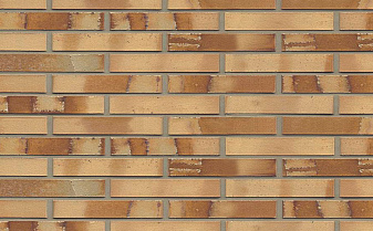 Кирпич клинкерный Muhr 06S Hellbraun-bunt Spezial гладкий, 240*90*40 мм