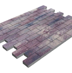 Плитка тротуарная SteinRus Прямоугольник А.6.П.4, гладкая, Каратау, 200*100*40 мм