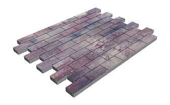 Плитка тротуарная SteinRus Прямоугольник А.6.П.4, гладкая, Каратау, 200*100*40 мм