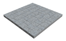 Плитка тротуарная SteinRus Новый город Лион Б.9.Псм.6, Backwash, Селигер, толщина 60 мм