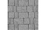 Плитка тротуарная SteinRus Старый город Б.2.Фсм.6, Old-age, серый, толщина 60 мм