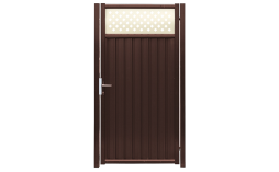 Калитка Grand Line Estet Plus, RAL 8017, RAL 1014, 2000*1000 мм