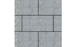 Плитка тротуарная SteinRus, Парк Плейс Б.3.П.8, Backwash, Гранит, 600*300*80 мм