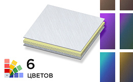 Стальная композитная панель SIBALUX Сталь А2 CHAMELEON