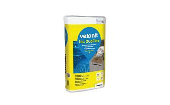 Двухкомпанентная цементная гидроизоляция vetonit Tec DuoFlex A, 25 кг