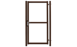 Калитка Grand Line Colority Zinc Lock, RAL 8017, 2000*1000 мм