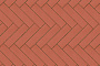 Клинкерная брусчатка Lode Janka красная гладкая, 250*65*45 мм