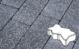 Плитка тротуарная Готика, Granite FINO, Зигзаг/Волна Б.2.Ф.6, Суховязкий, 225*112,5*60 мм