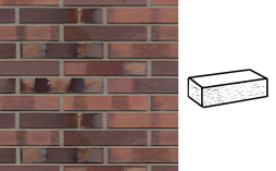Кирпич клинкерный Muhr 04S Rotbraun-bunt Spezial рустик, 240*90*40 мм по выгодной ценеКирпич клинкерный Muhr 04S Rotbraun-bunt Spezial рустик, 240*90*40 мм