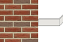 Клинкерная плитка угловая ручной формовки Feldhaus Klinker NF 14 W689 sintra ardor 240*71*115*14 мм