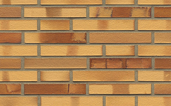 Кирпич клинкерный Muhr 01 Niederlausitzer Gelb Spezial гладкий, 240*90*40 мм