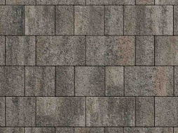 Плитка тротуарная Старый город А.1.Фсм.4 листопад гранит старый замок, комплект 3 шт, толщина 40 мм