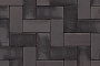 Клинкерная брусчатка Muhr №15 Schwarz-bunt edelglanz, 200*100*40 мм